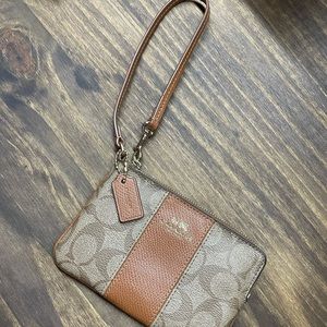 Gently Used Coach Wristlet